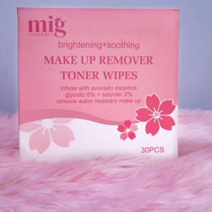 Make Up Remover Toner Wipes