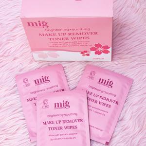 Make Up Remover Toner Wipes